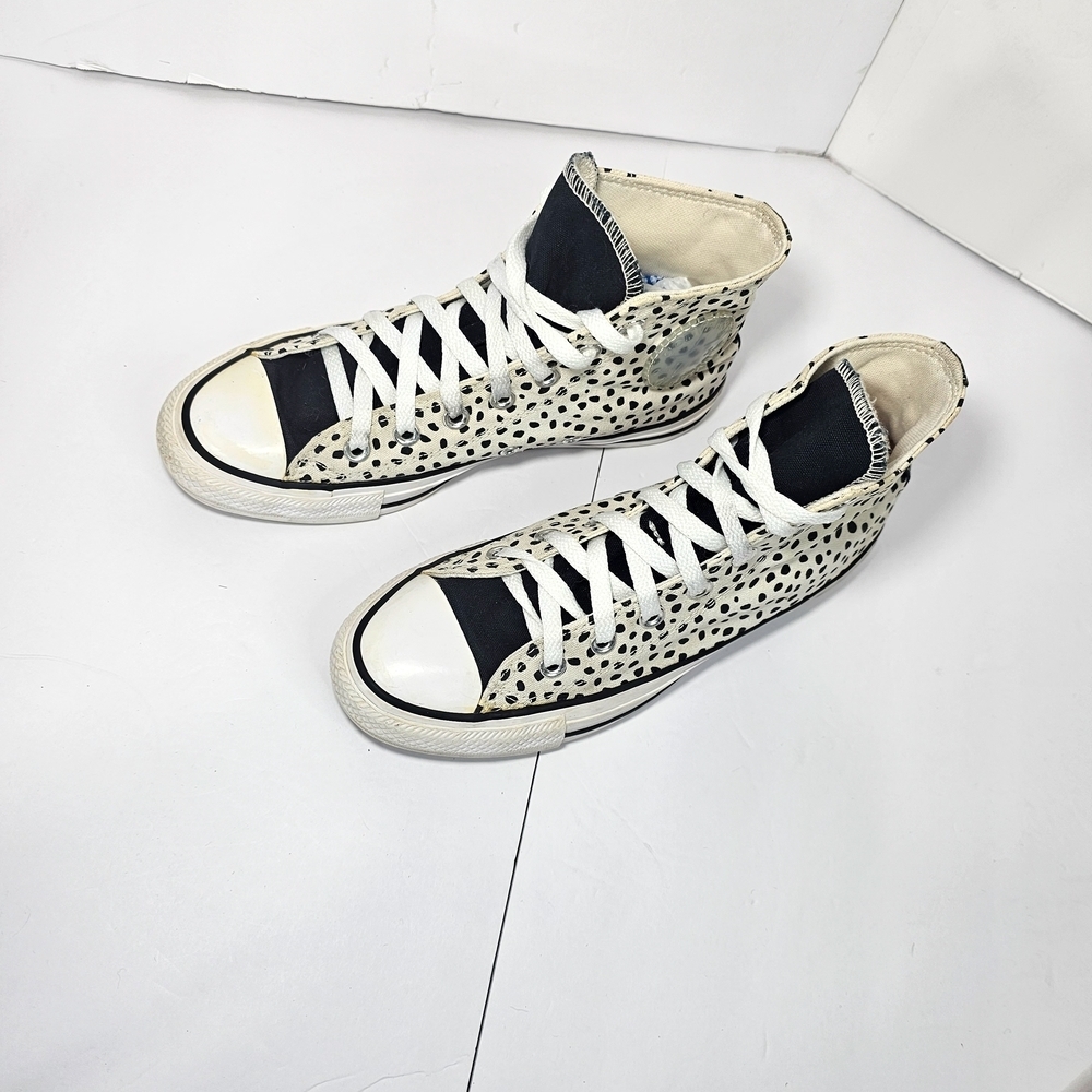 Polka Dot High-Top Athletic Shoes - Picture 10 of 10
